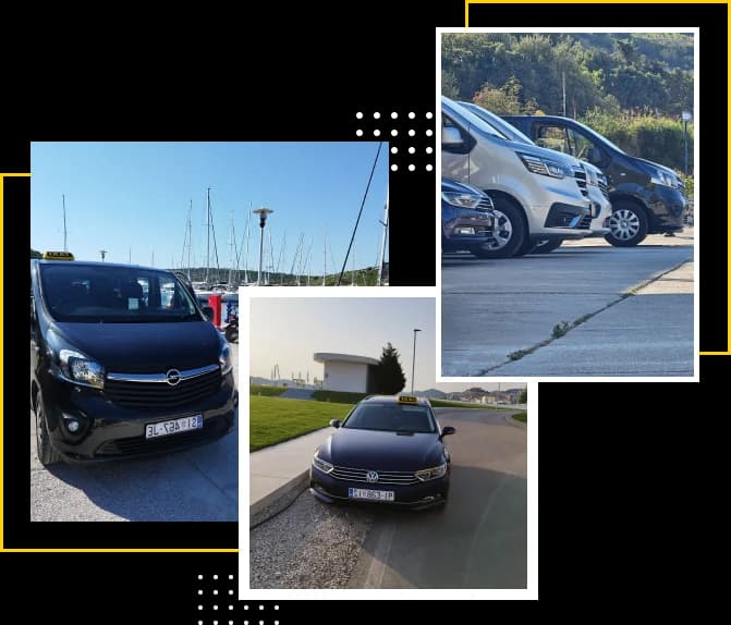 Vozila Taxi Amadeus u Primoštenu